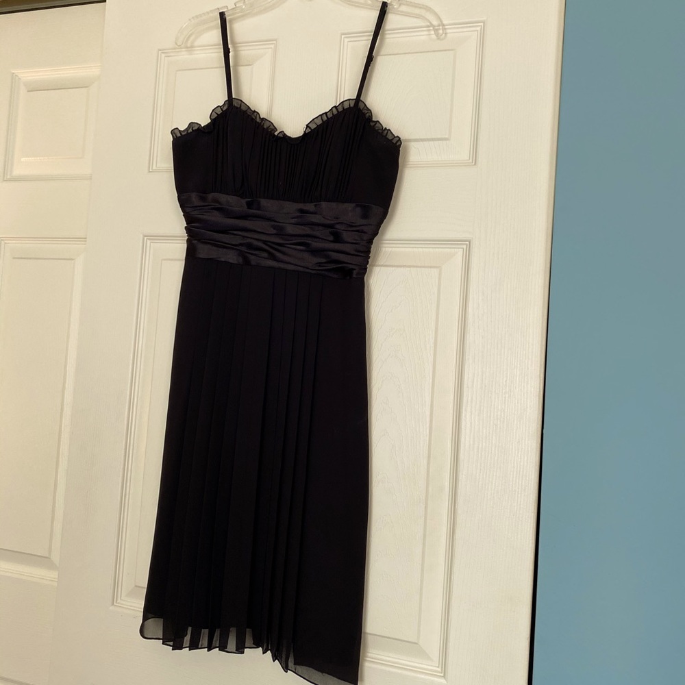 Black cocktail dress